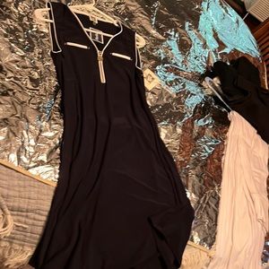 Navy dress Ann Klein size small with tags